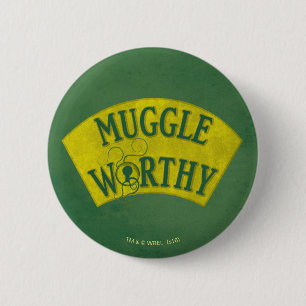 MUGGLE WORTHY™ RONDE BUTTON 5,7 CM