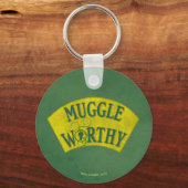 MUGGLE WORTHY™ SLEUTELHANGER (Voorkant)