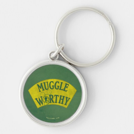 MUGGLE WORTHY™ SLEUTELHANGER (Voorkant)
