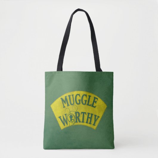 MUGGLE WORTHY™ TOTE BAG (Voorkant)
