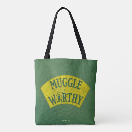MUGGLE WORTHY™ TOTE BAG (Achterkant)