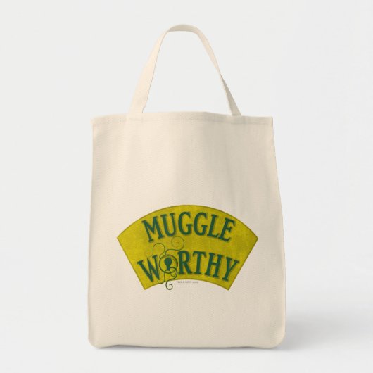 MUGGLE WORTHY™ TOTE BAG (Voorkant)