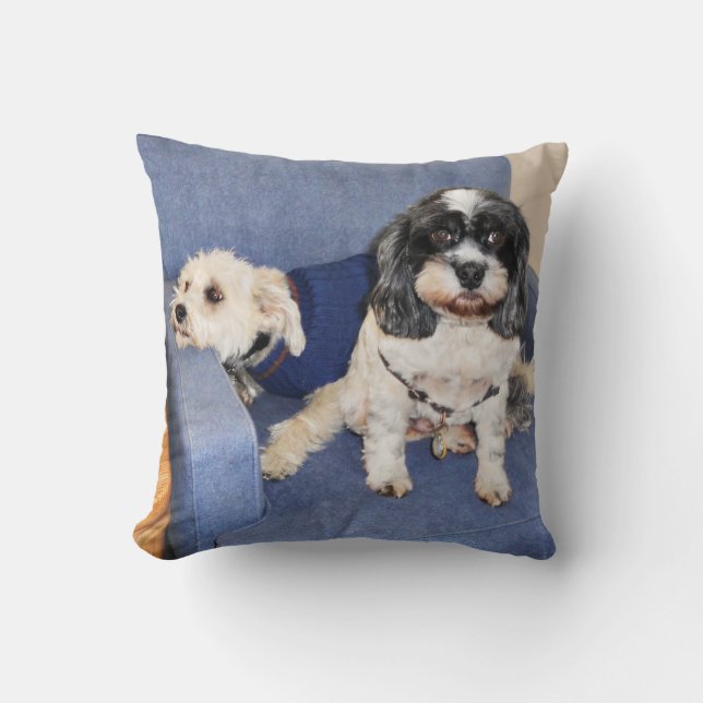 Muggles - Lhasa Apso Kussen (Voorkant)