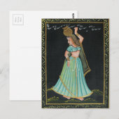 Mughal Art Briefkaart (Voorkant / Achterkant)