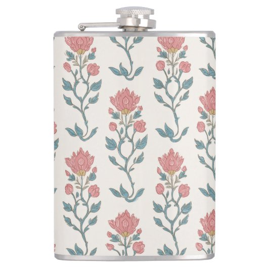 Mughal Bloem Butta Heupfles (Voorkant)
