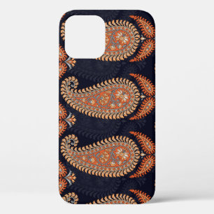 Mughal bloemenmarine motief, elegant patroon. Case-Mate iPhone case