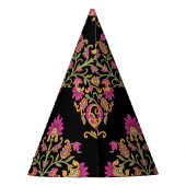 Mughal bloemenpaisley, naadloos ontwerp. feesthoedjes (Achterkant)