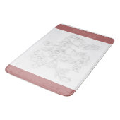 Mughal Design on a Bath Mat (Gekanteld)