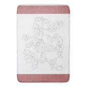 Mughal Design on a Bath Mat (Voorkant Verticaal)