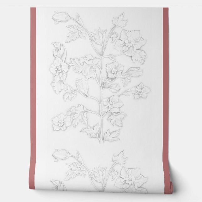 Mughal Design on a  Behang (Afrollen)