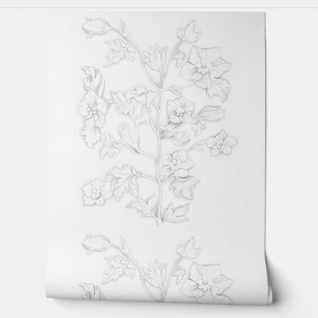 Mughal Design on a  Behang (Afrollen)