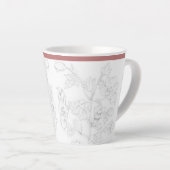Mughal Design on a Small Latte Mug Mok (Rechterhoek)