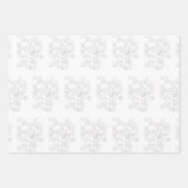 Mughal Design on a Wrapping Paper Set of 3 (Voorkant 2)