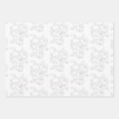 Mughal Design on a Wrapping Paper Set of 3 (Voorkant)