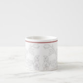 Mughal Design on an Espresso Mug Espresso Kop (Voorkant)