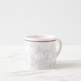 Mughal Design on an Espresso Mug Espresso Kop