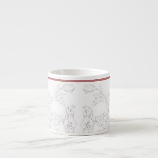 Mughal Design on an Espresso Mug Kop (Voorkant)