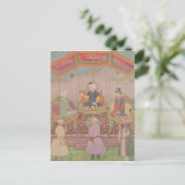 Mughal Emperor Babur en zijn zoon Humayan Briefkaart (Staand voorkant)