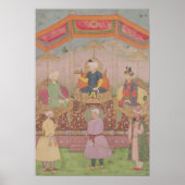 Mughal Emperor Babur en zijn zoon Humayan Poster (Voorkant)