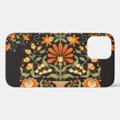 Mughal Fantasy: Retro Bloemenweelde Case-Mate iPhone Case (Achterkant (horizontaal))