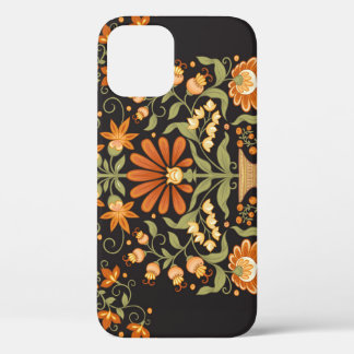 Mughal Fantasy: Retro Bloemenweelde Case-Mate iPhone Case
