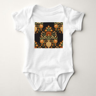 Mughal Fantasy: Retro Bloemenweelde Romper