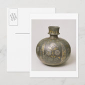 Mughal Flask (metaalbewerking) Briefkaart (Voorkant / Achterkant)