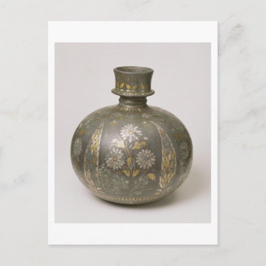Mughal Flask (metaalbewerking) Briefkaart (Voorkant)