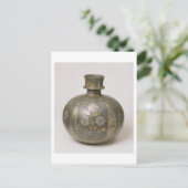 Mughal Flask (metaalbewerking) Briefkaart (Staand voorkant)