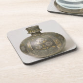 Mughal Flask (metaalbewerking) Drankjes Onderzetter (Linkerzijde)