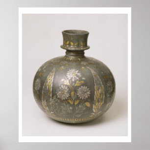 Mughal Flask (metaalbewerking) Poster