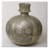 Mughal Flask (metaalbewerking) Tegeltje (Voorkant)