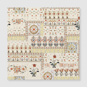 Mughal Floral Paisley: Etnische digitale elegantie