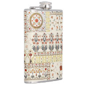 Mughal Floral Paisley: Etnische digitale elegantie Heupfles (Rechts)