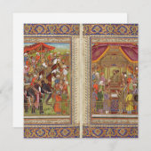 Mughal India Islam Islamitische Muslim Boho Art Kaart (Voorkant / Achterkant)