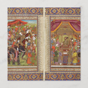 Mughal India Islam Islamitische Muslim Boho Art Kaart