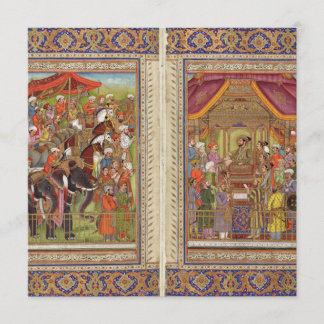 Mughal India Islam Islamitische Muslim Boho Art Kaart