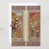 Mughal India Islam Islamitische Muslim Boho Art Kaart (Voorkant / Achterkant)