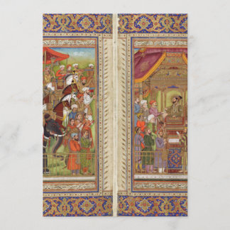 Mughal India Islam Islamitische Muslim Boho Art Kaart