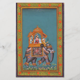 Mughal Indiaas Islam Perzisch Perzisch Elephant