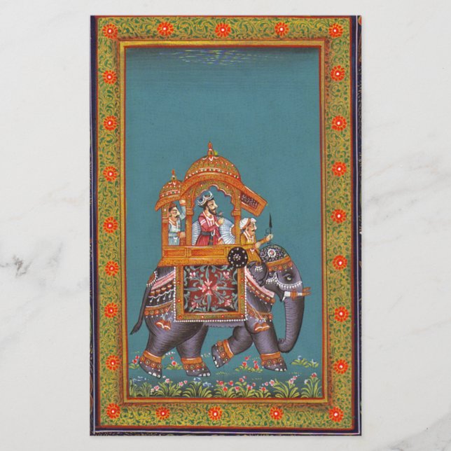 Mughal Indiaas Islam Perzisch Perzisch Elephant (Voorkant)