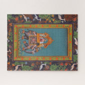 Mughal Indiaas Islam Perzisch Perzisch Elephant Legpuzzel (Horizontaal)