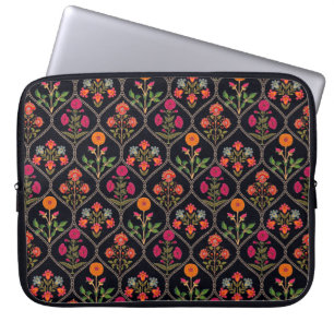 mughal motief Kani ornament patroon multi-colo Laptop Sleeve
