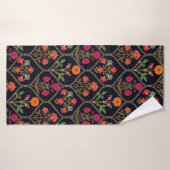 mughal motif Kani Look ornament pattern multi colo Badhanddoek (Badhanddoek)
