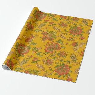 mughale kunstmotieven en grenzen digitale textiele cadeaupapier