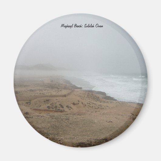 Mughsayl Beach (Salalah Oman) Magneet (Voorkant)
