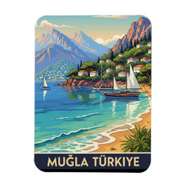  Mugla Turkije Reizen Magneet