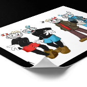 MugMan een Poster van de CupHead! (Hoek)