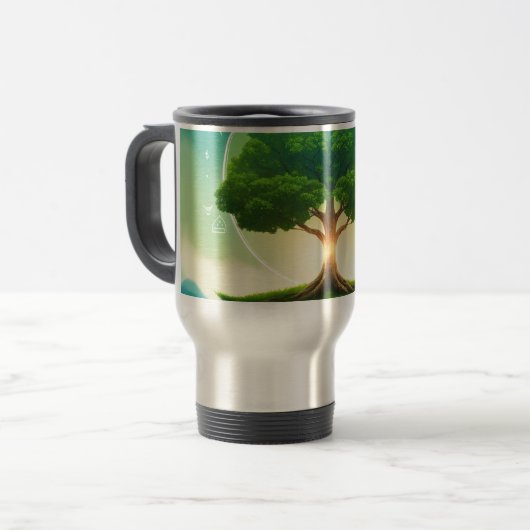 "MugMarvel: Snip in stijl met onze unieke Mok Coll (Voorkant links)