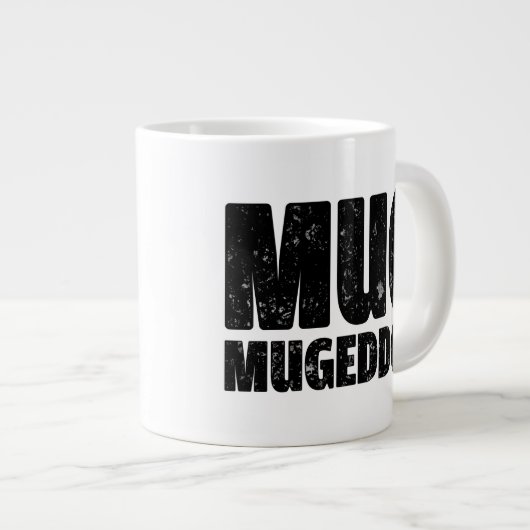 MugMugeddon - Jumbo Sized Mok (Voorkant rechts)